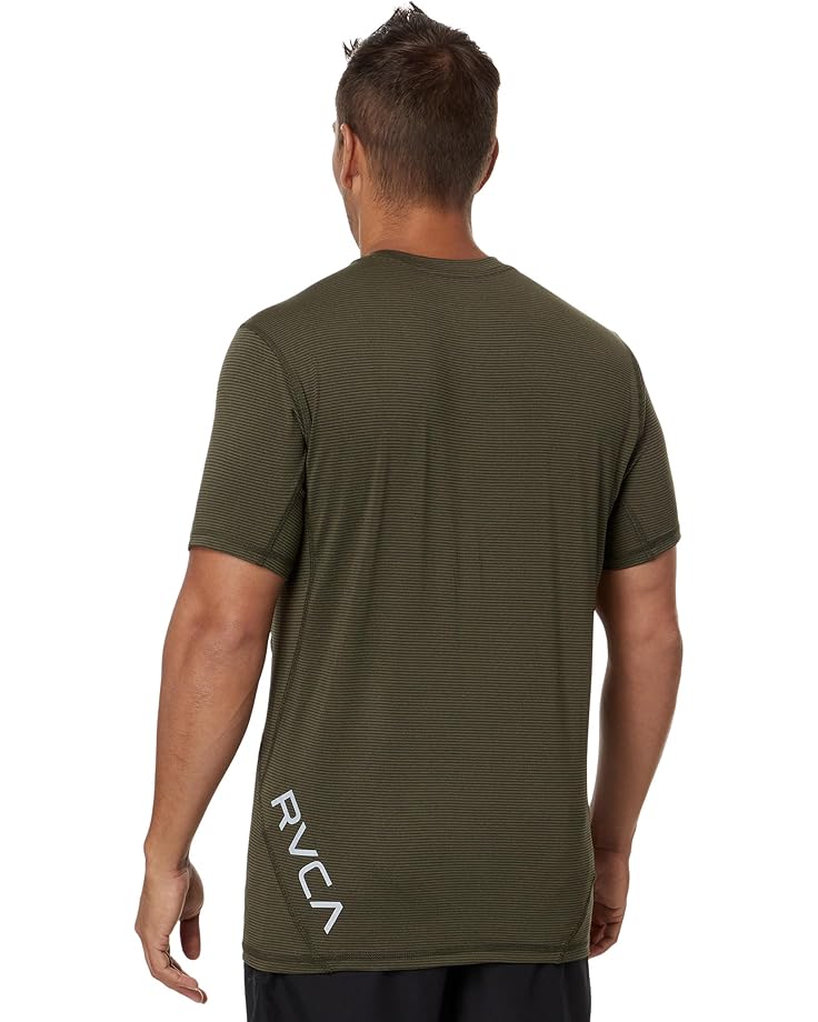 RVCA Sport Vent Stripe Short Sleeve Tee Men's