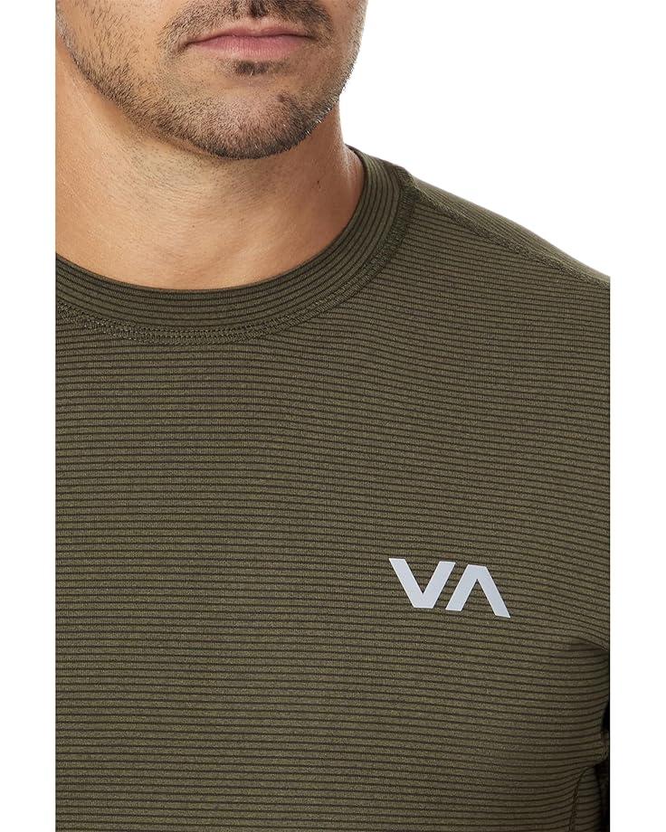 RVCA Sport Vent Stripe Short Sleeve Tee Men's