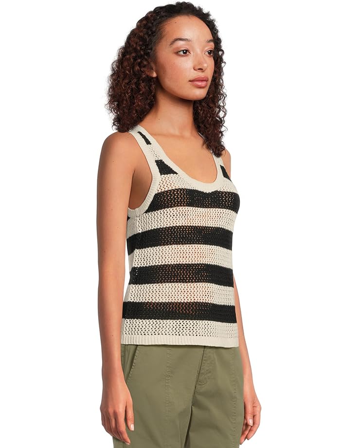 6pm Sanctuary Mesh Stitch Shell Women's