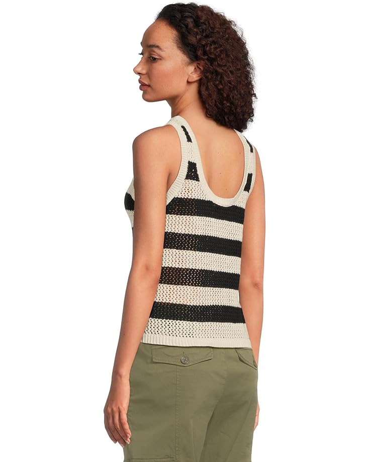 6pm Sanctuary Mesh Stitch Shell Women's