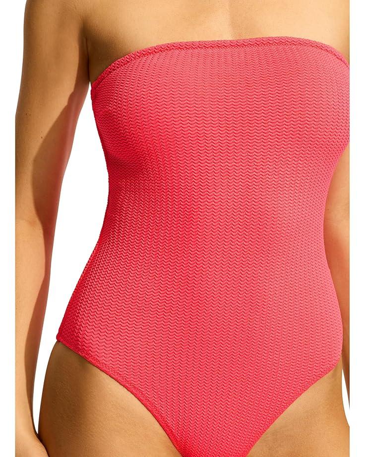 Seafolly SeaDive Bandeau One-Piece Women's