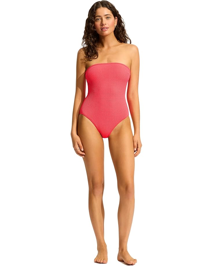Seafolly SeaDive Bandeau One-Piece Women's