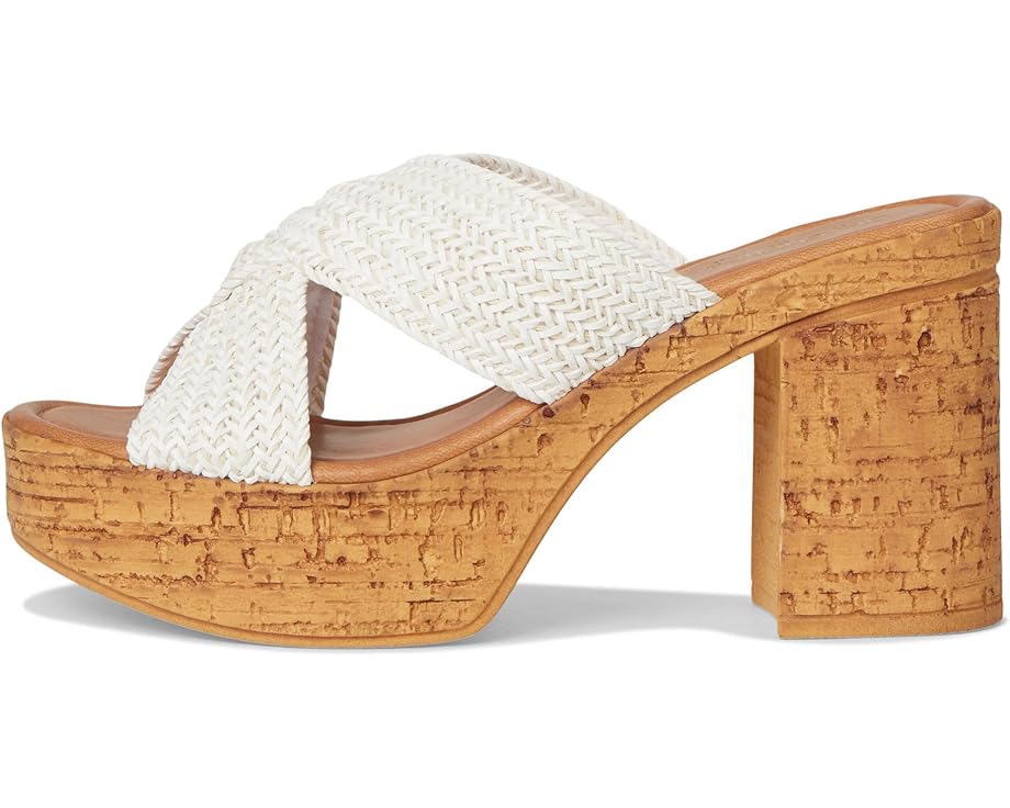 Seychelles Adorned Raffia Slide Sandal Women's