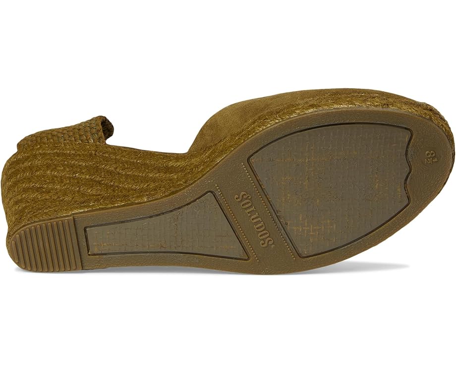 6pm Soludos Leather Marseille Wedge Women's