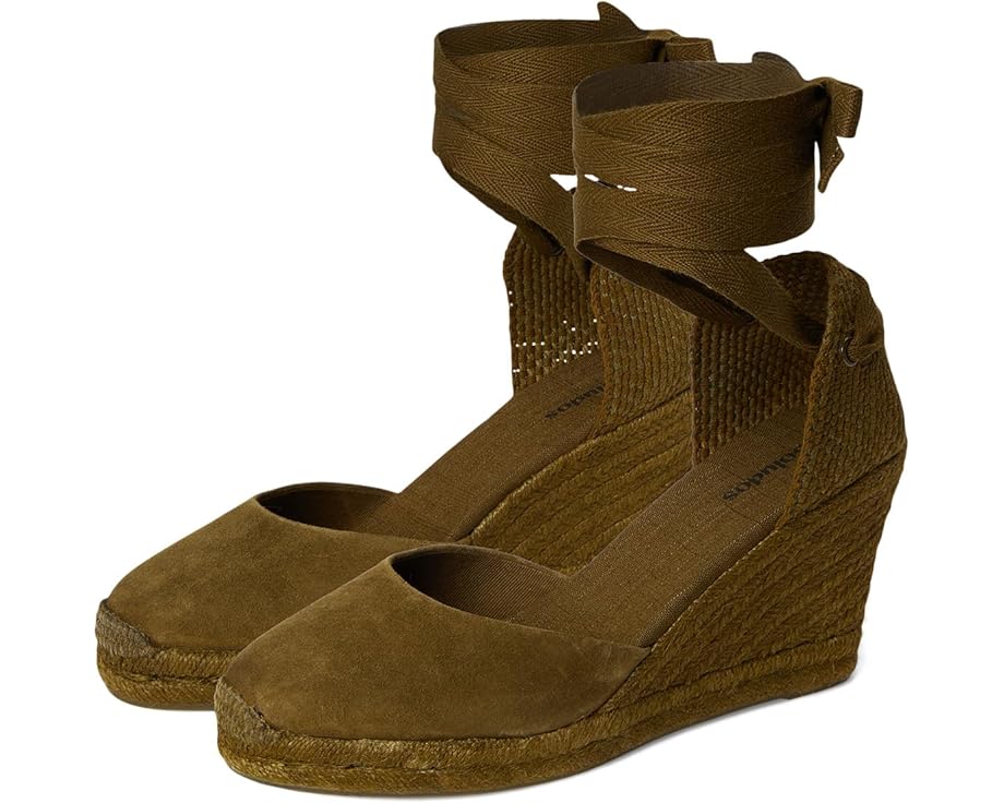 6pm Soludos Leather Marseille Wedge Women's