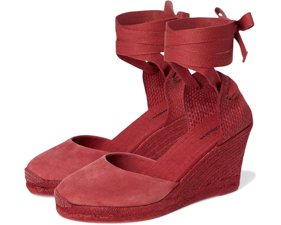 6pm Soludos Leather Marseille Wedge Women's