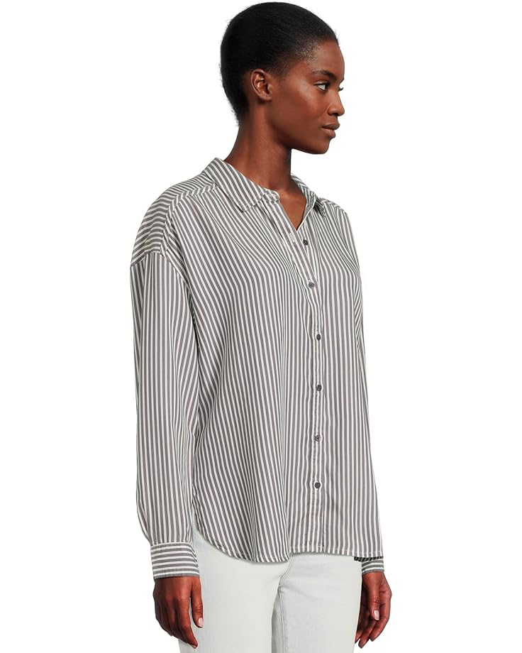 6pm Splendid Ella Stripe Butoon Down Shirt Women's