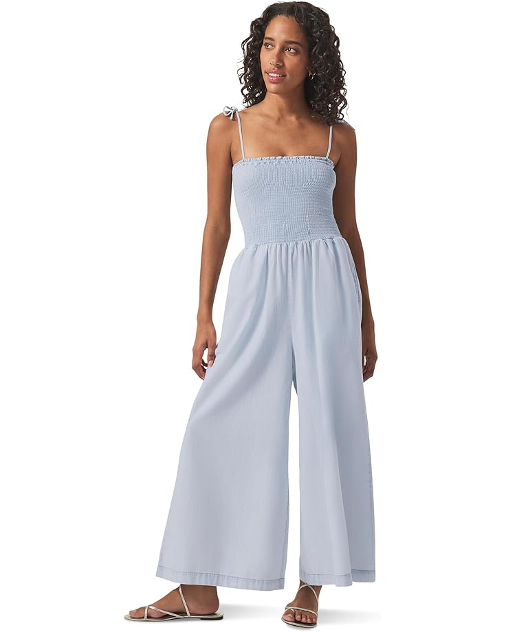 6pm Splendid Indigo Stripe Jumpsuit Women's