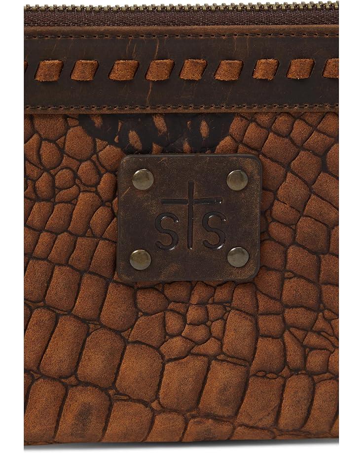 6pm STS Ranchwear Catalina Croc Clutch