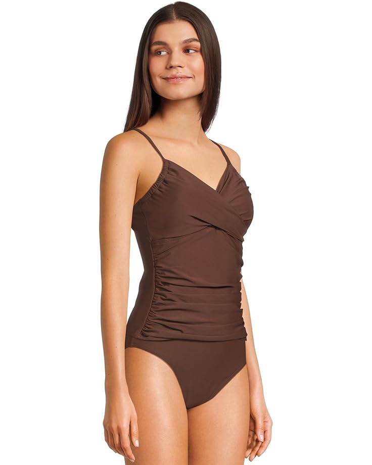 Sunsets Simone Tankini Women's Tiki Brown
