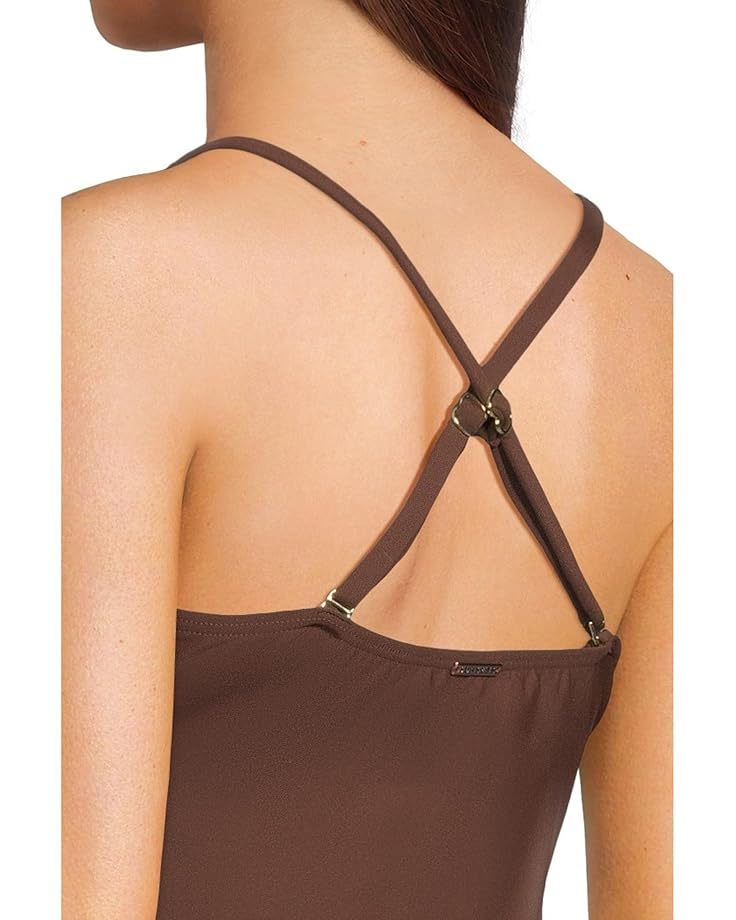 Sunsets Simone Tankini Women's Tiki Brown