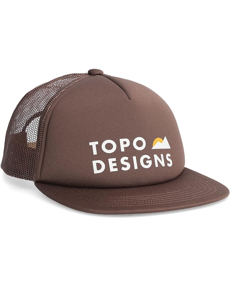 6pm Topo Designs Foam Trucker Hat - Mountain Waves