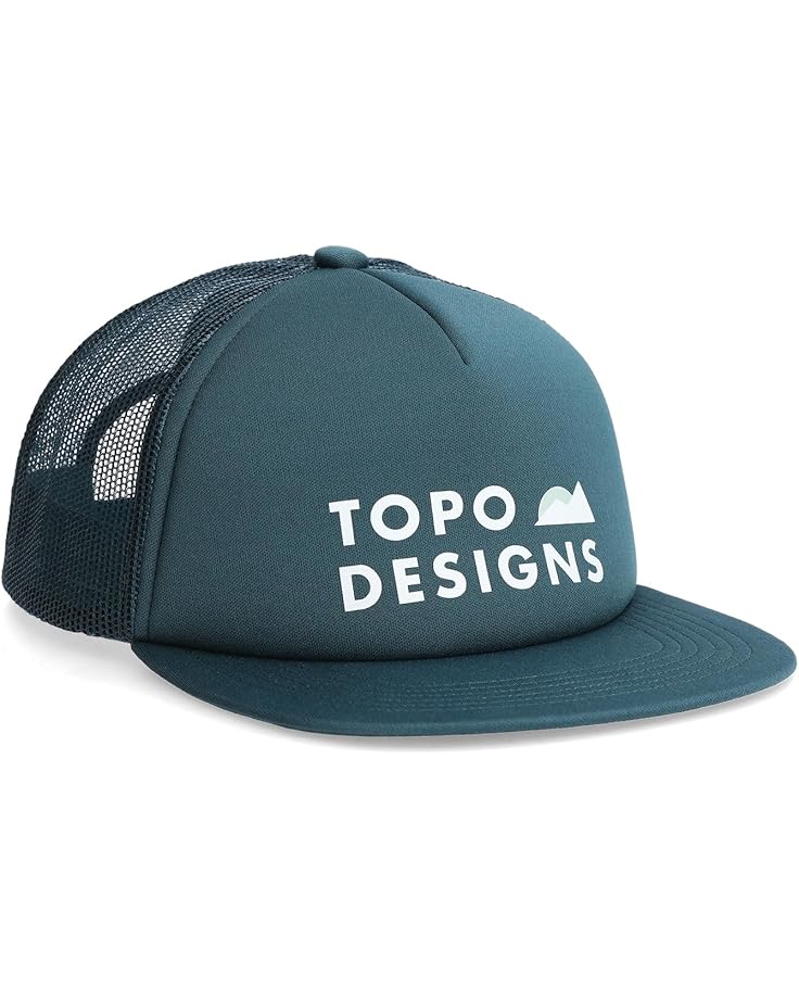 6pm Topo Designs Foam Trucker Hat - Mountain Waves
