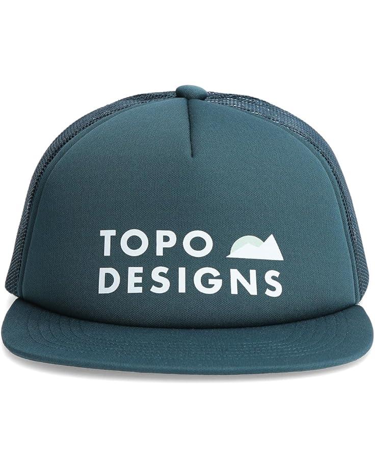 6pm Topo Designs Foam Trucker Hat - Mountain Waves
