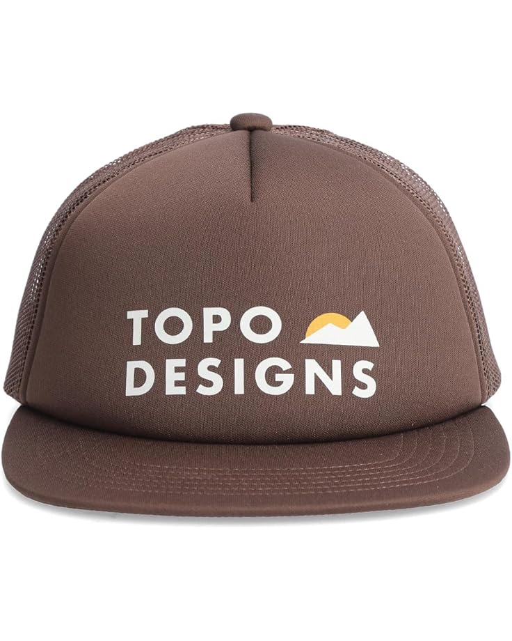 6pm Topo Designs Foam Trucker Hat - Mountain Waves
