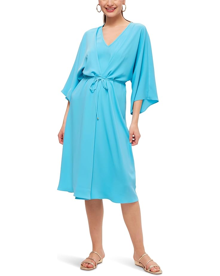 Trina Turk Topsin Dress Women's Champion Cyan