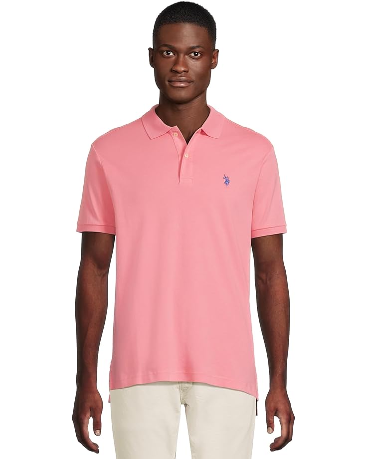 6pm U.S. POLO ASSN. Solid Interlock Polo Men's