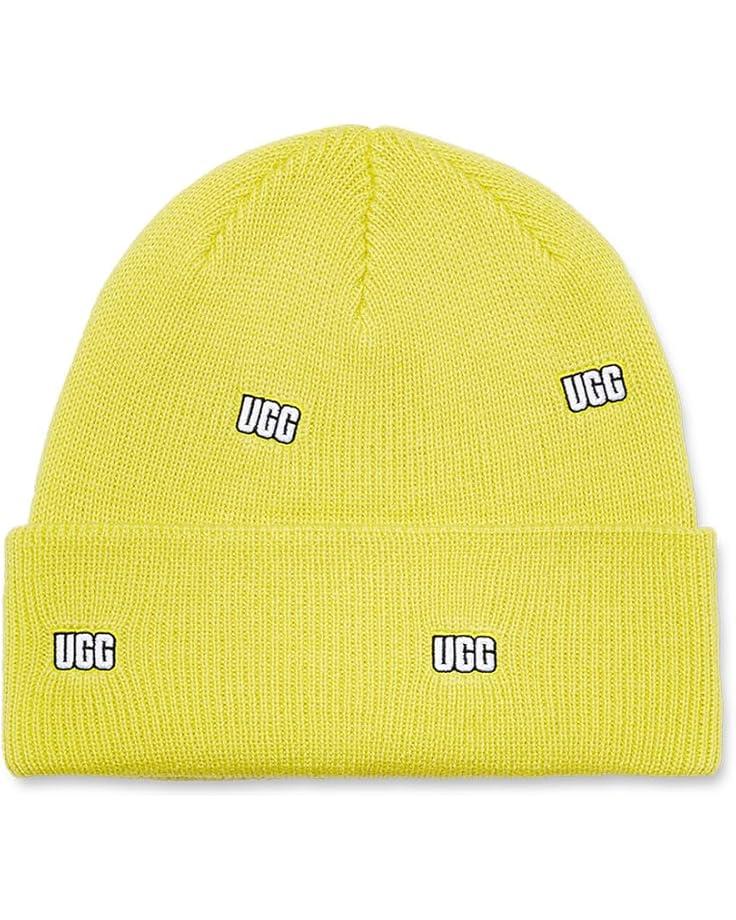 6pm UGG Scattered UGG Logo Beanie