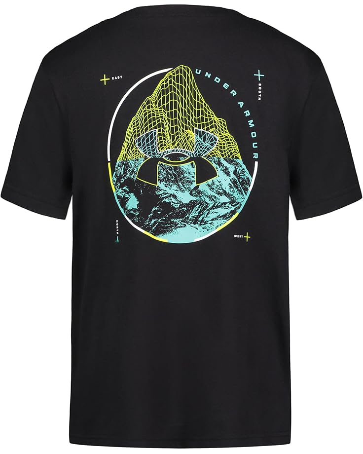 Under Armour Kids Split Mountain Tee (Big Kid)