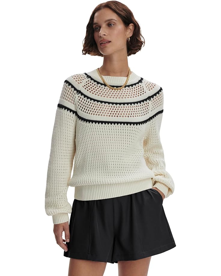 Varley Padbury Pointelle Knit Sweater Women's