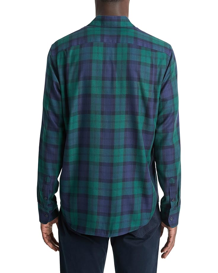 Vince Castaic Plaid Long Sleeve Men's