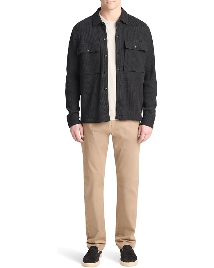 Vince Chunky Waffle Shirt Jacket Men's