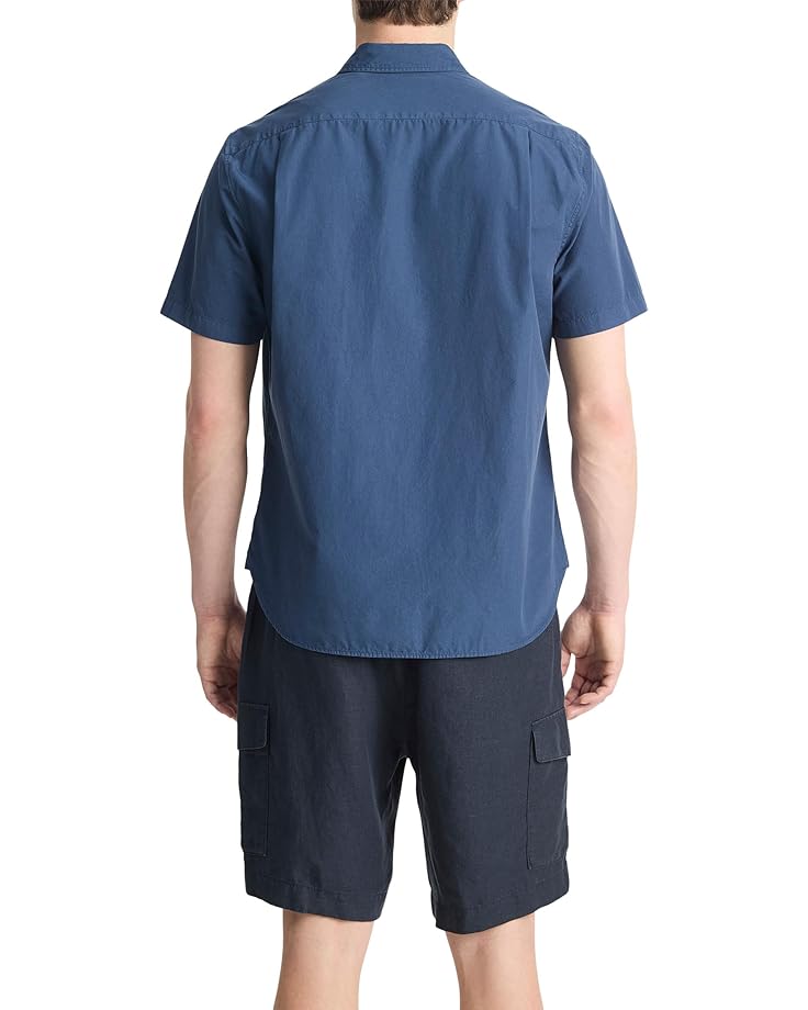 Vince Garment Dye Poplin S/S Men's
