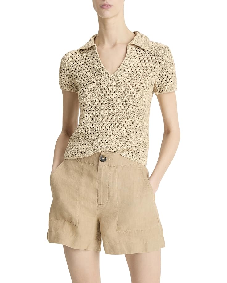 Vince Macrame Henley Women's