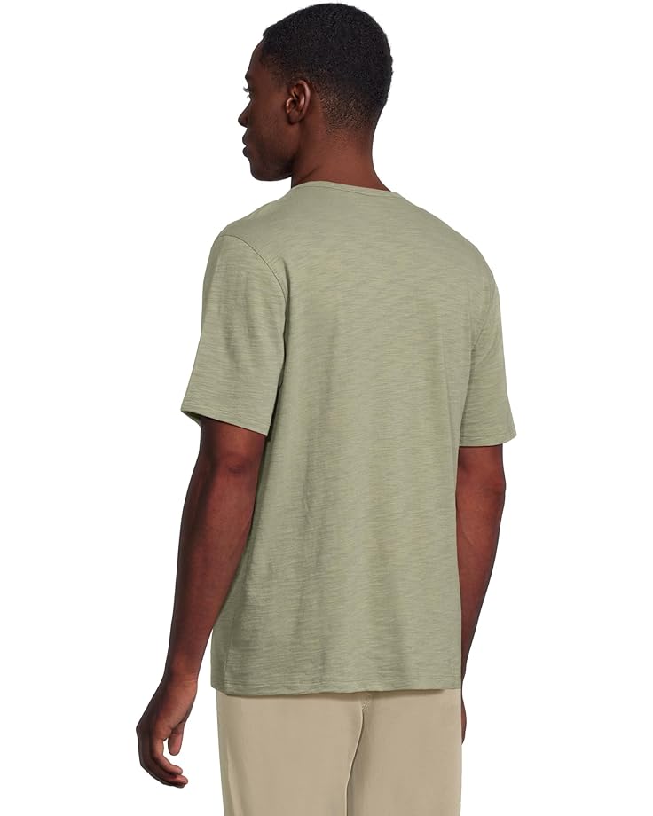 6pm Vince Slub Split Neck Short Sleeve Men's