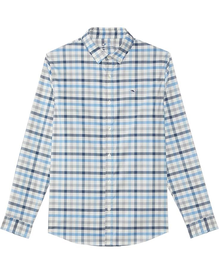 6pm Vineyard Vines Plaid Otg Brrr Shirt (Big Kid)