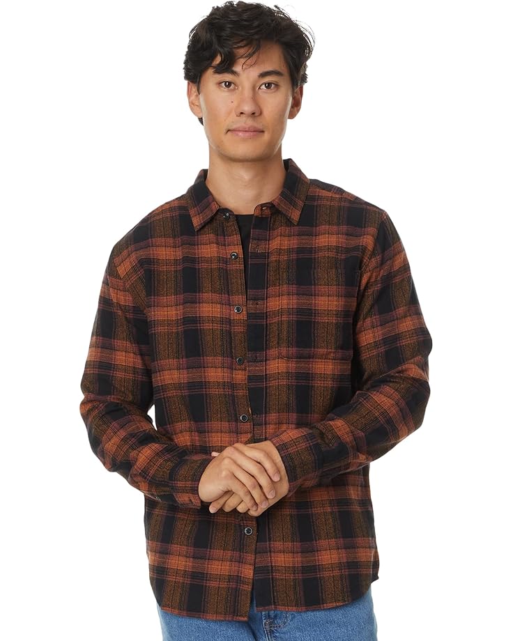 Volcom Baystone Flannel Long Sleeve Men's