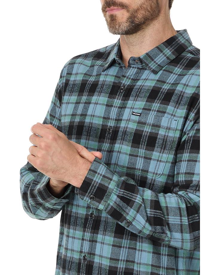 Volcom Caden Plaid Long Sleeve Men's