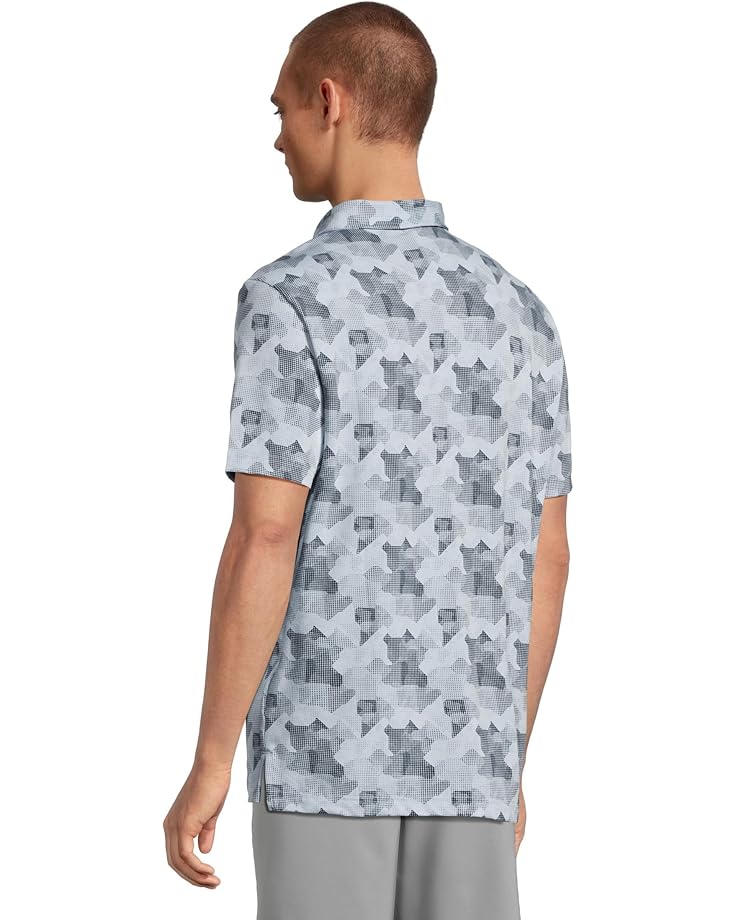 6pm Adidas Golf Go-To Printed Golf Polo Shirt Men's