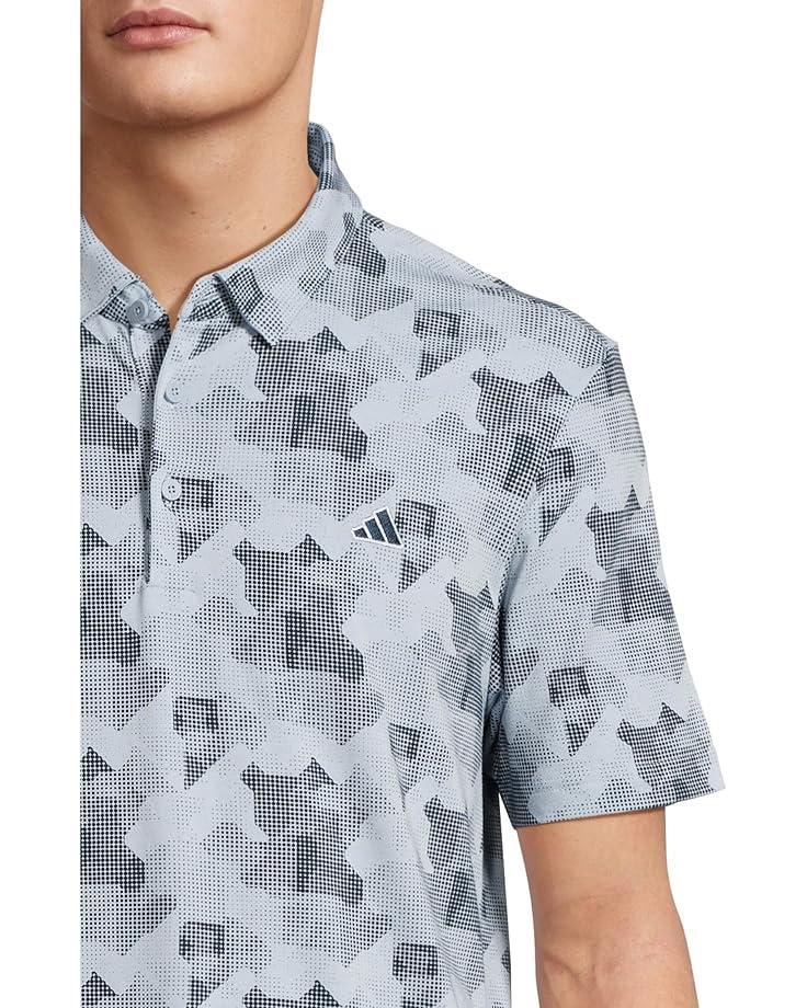 6pm Adidas Golf Go-To Printed Golf Polo Shirt Men's