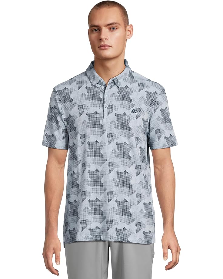 6pm adidas Golf Go-To Printed Golf Polo Shirt Men's