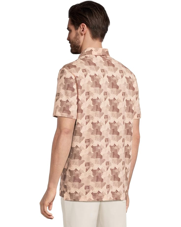 6pm Adidas Golf Go-To Printed Golf Polo Shirt Men's