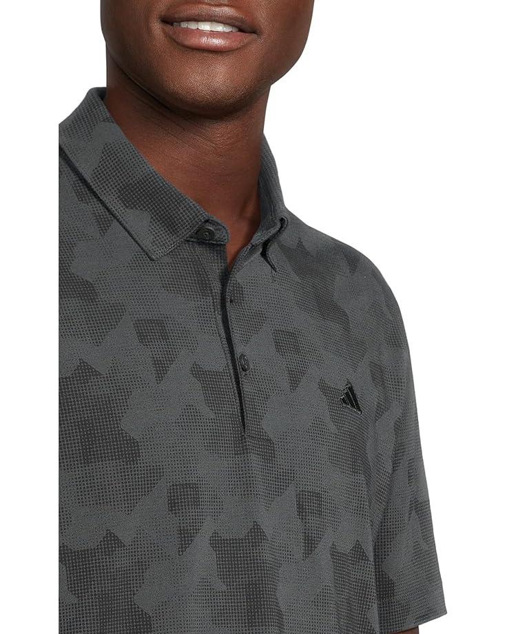 6pm Adidas Golf Go-To Printed Golf Polo Shirt Men's