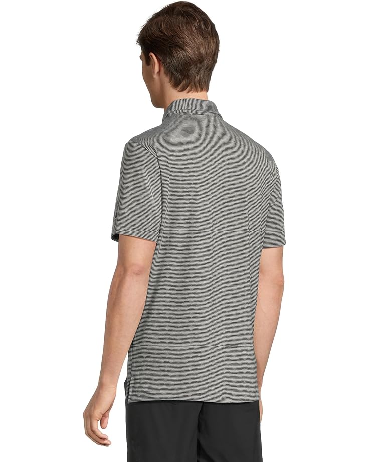 6pm Adidas Golf Go-To Printed Stripe Golf Polo Shirt Men's