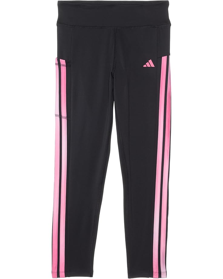 6pm adidas Kids 3-stripe Cellphone Pocket 7/8 Legging (Big Kid)