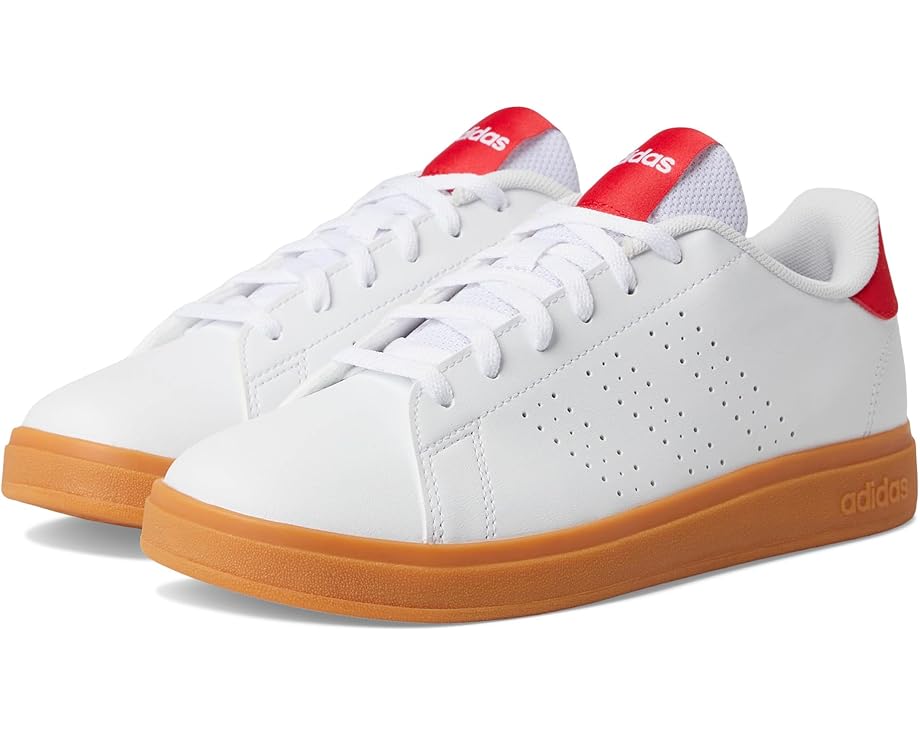 6pm adidas Kids Advantage Base 2.0 Sportswear Shoes (Big Kid)