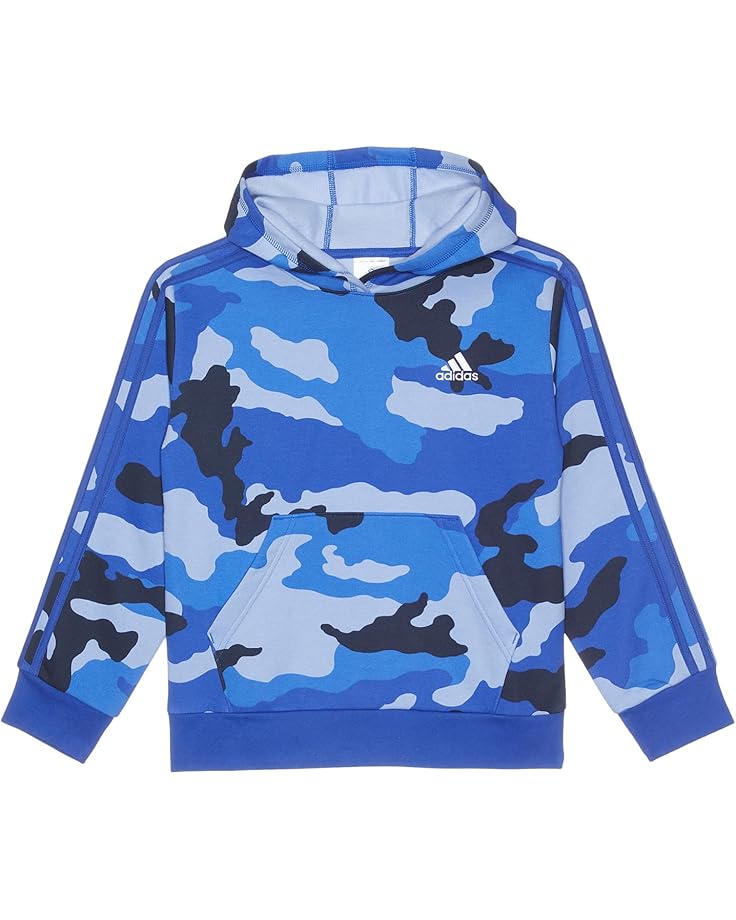 6pm adidas Kids Aop France Camo Hooded Pullover (Big Kids)