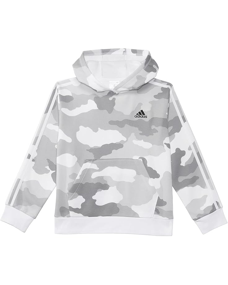 6pm adidas Kids Aop France Camo Hooded Pullover (Big Kids)