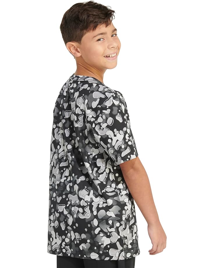 Adidas Kids AOP Pebble Camo SS Tee(Toddler/Little Kid/Big Kid)