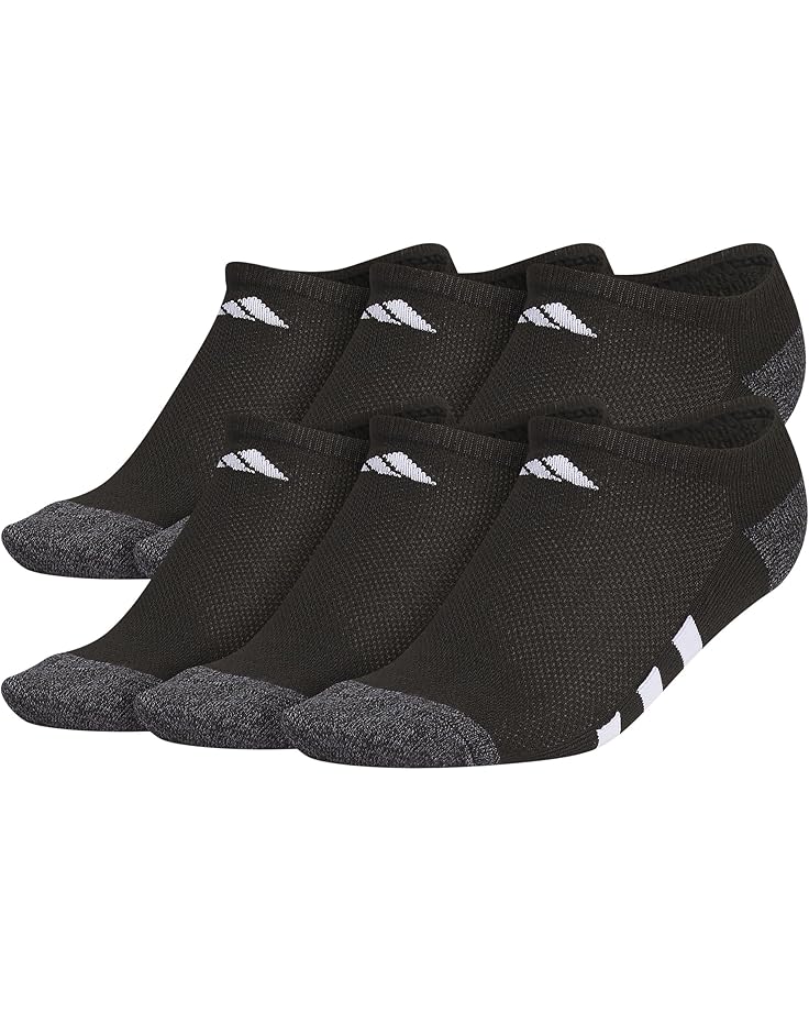 adidas Kids Athletic Cushioned 6-Pack No Show (Little Kid/Big Kid/Adult)