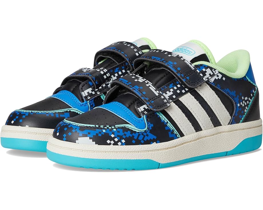 6pm adidas Kids Break Start Elastic Lace Basketball Shoes (Little Kid)