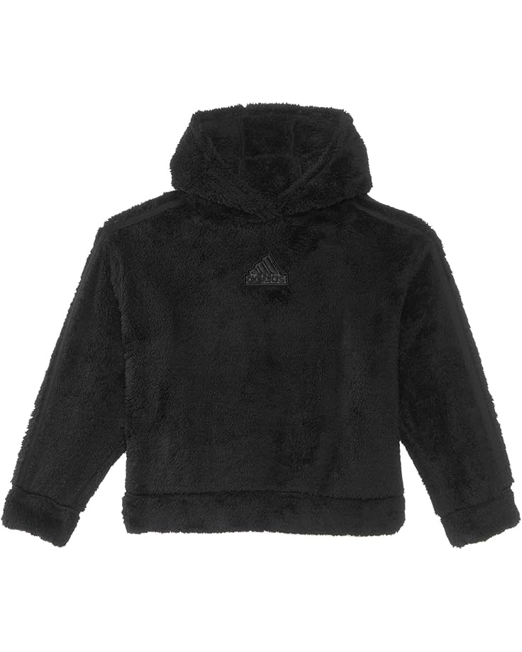 6pm adidas Kids Cozy Furry Sherpa Hooded Pullover (Big Kid)
