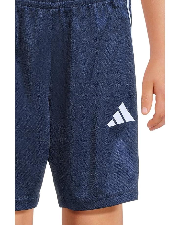 6pm Adidas Kids Essentials 3-Stripe Shorts (Toddler/Little Kids)