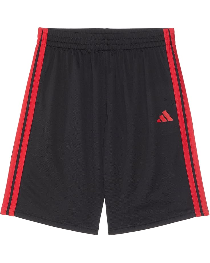 6pm adidas Kids Essentials 3-Stripe Shorts (Toddler/Little Kids)