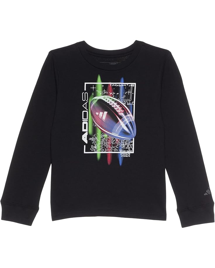 6pm adidas Kids Football Energy Long Sleeve Tee (Toddler/Little Kid)