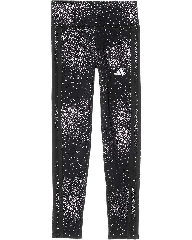 6pm adidas Kids Glam Aop 3 Stripe Cozy Legging (Big Kid)